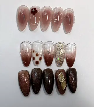 ネイル AB マツエクネイルサロンのネイルデザイン