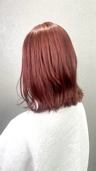 ミディアム カラー ブリーチ/髪質改善 Norikaのヘアスタイル