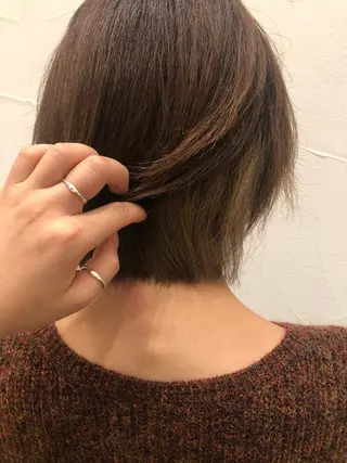 ショート カラー Ash中目黒店 榊間茜のヘアスタイル