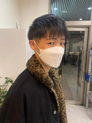 ショート カラー ヘアアレンジ メンズ ボブ/透明感カラー 🧸YUI❤️のヘアスタイル