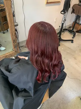 カラー CREA相武台所属・🫧古野 彩夏🫧のヘアスタイル