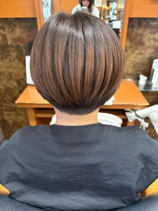 ショート 落合 ちりのヘアスタイル
