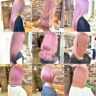 ロング ブリーチ／ 髪質改善／ＲＹＯのヘアスタイル