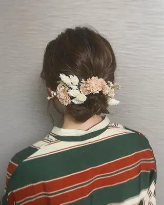 ヘアアレンジ 🦔Laulu 菅原綾乃のヘアスタイル