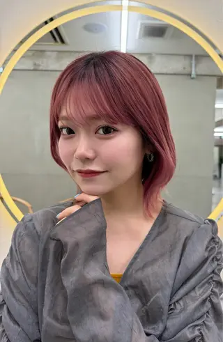 ショート 艶髪／レイヤー／ 透明感🎀／MARIのヘアスタイル