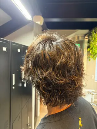 パーマ yusei .のヘアスタイル