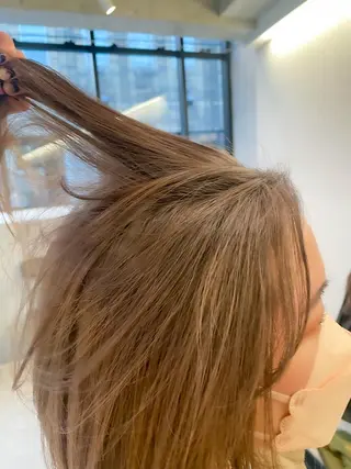 ショート カラー ヘアアレンジ ミニボブ/ブリーチ 🌈MISATOのヘアスタイル