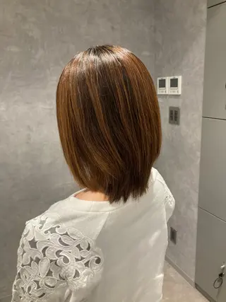 ミディアム HEDI所属・茨木 まひろのヘアスタイル