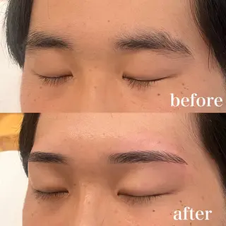 メンズ アイブロウ 八田 紗希の眉毛・アイブロウイメージ