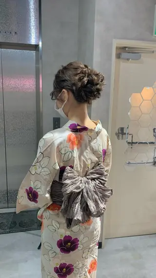 ヘアアレンジ KISS SWAN所属・B E C H I C O〔べち子〕のヘアスタイル