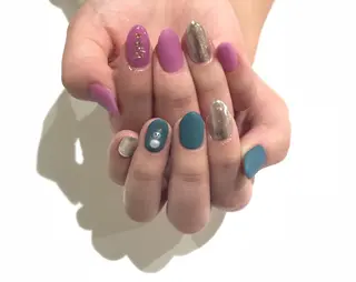 ネイル 舞田 苑香のネイルデザイン