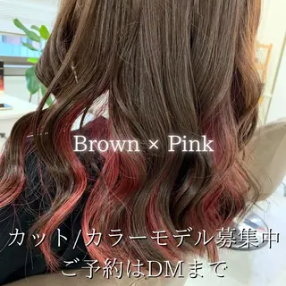 セミロング カラー Sail【セイル】所属・喜多 涼のヘアスタイル