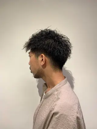 ショート フェザーパーマ職人 🪶ryosukeのヘアスタイル