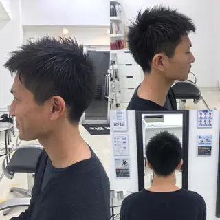 ショート メンズ 〒hair snick （ヘアースニック）所属・吉原 頌平のヘアスタイル