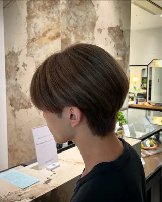 ショート パーマ 津田 舞花のヘアスタイル