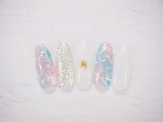 セミロング NailBeauty コルンのネイルデザイン