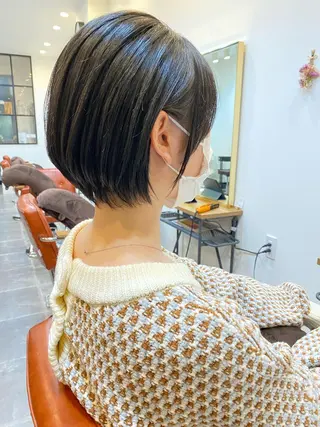 ショート カラー ショート、ボブ シマダマサトのヘアスタイル