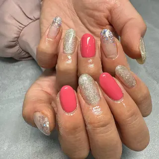 ネイル 🩷🩵mm.大宮 Riyo🧸🩵🩷のネイルデザイン