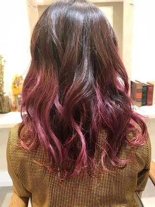 セミロング カラー Lamp所属・ショート／透明感 カラー加治竜汰💡のヘアスタイル