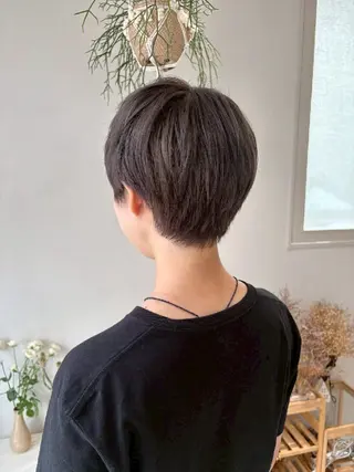 ショート 🌸花屋併設🌸石垣 友基のヘアスタイル