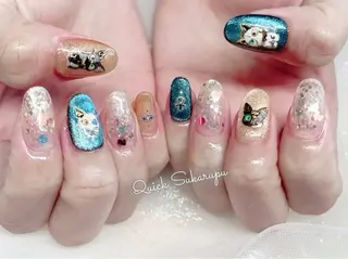 ネイル Quick Sukarupu新宿のネイルデザイン