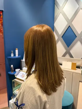 セミロング カラー echelle 🐈⬛瑠菜のヘアスタイル