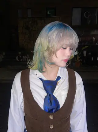 カラー MIL心斎橋所属・Clair クレアのヘアスタイル