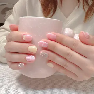 ネイル Hana NAIL所属・🩵 Rin🩵のネイルデザイン