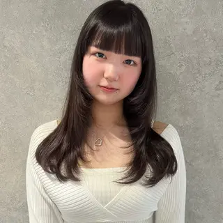 ロング AI TOKYO　S所属・mizuki 【韓国レイヤー】のヘアスタイル