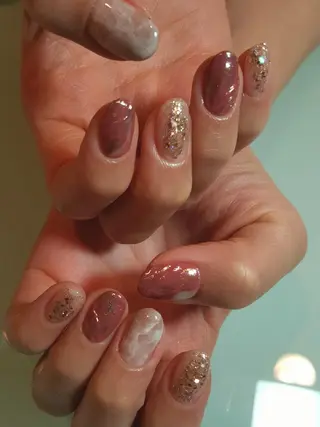 ネイル 人気エリア💖完全個室【ルリエ】所属・ネイルサロン Lelienルリエのネイルデザイン