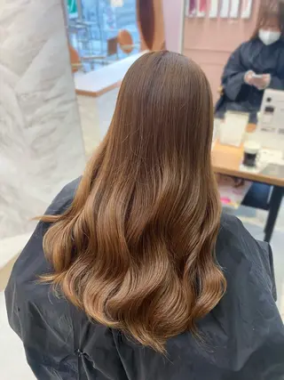 ロング カラー 🖤韓国･網紅 KOYUKI🖤のヘアスタイル