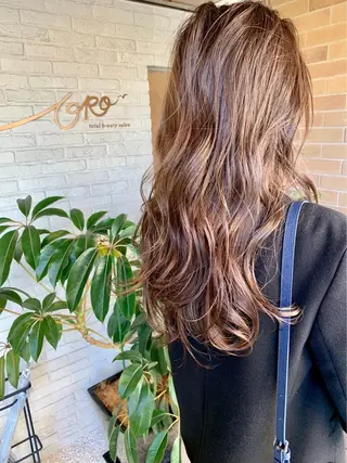 ロング カラー 新店舗ORO塚口店 駅から徒歩4分🚶のヘアスタイル