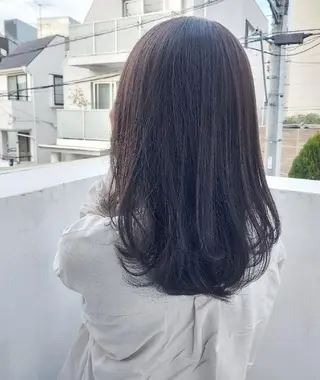 セミロング カラー 樋口 千尋のヘアスタイル