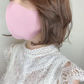 ショート カラー パーマ ヘアアレンジ オリーブカラー 特化　　kaiのヘアスタイル