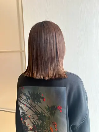 ミディアム 【グラッセ】三浦 琉風のヘアスタイル