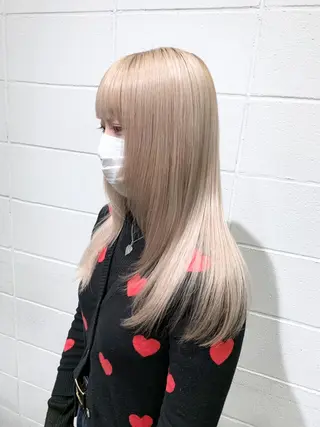 ロング ダブルカラー/ -KOKO-本八幡のヘアスタイル