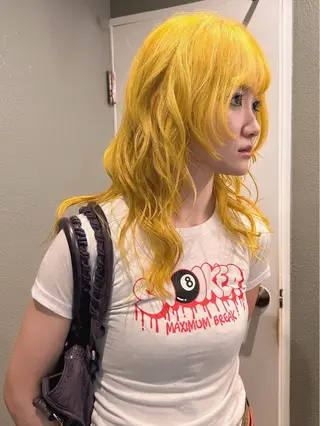 セミロング カラー STAN WOOD所属・似合わせcut 🔥yutakaのヘアスタイル