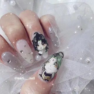 ネイル 🎀 Mayu 🎀痛ネイルのネイルデザイン