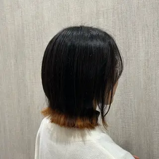 ショート カラー 🫧透け感⋆艶髪💎 山口アヤカのヘアスタイル