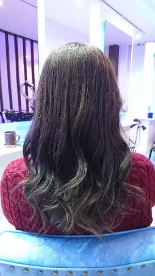 ロング カラー 中嶌 健一のヘアスタイル