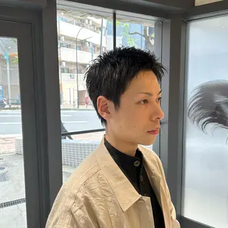 ショート メンズ メンズパーマ/カラー /須藤　大貴のヘアスタイル