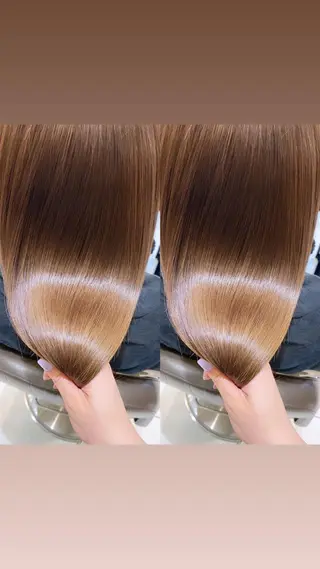 ロング 韓国ヘア🇰🇷 トヨキトキコのヘアスタイル