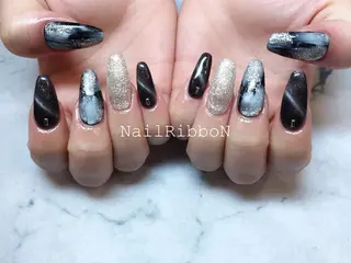 ネイル ネイルリボン 伊藤のネイルデザイン