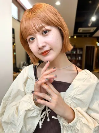 カラー このか/似合わせ/ 透明感/ダブルカラーのヘアスタイル