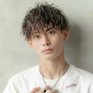 ショート パーマ 渋谷/メンズ特化/ 女子ウケ/FUKAのヘアスタイル