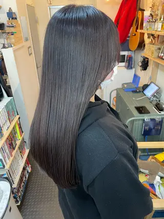 ロング カラー SUN GLOW  サングロウ所属・水素トリートメント／ 髪質改善/ナカノメのヘアスタイル