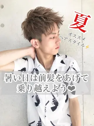 ミディアム カラー パーマ ヘアアレンジ メンズ メンズ特化美容師 aiのその他イメージ