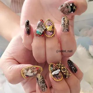 ネイル おで@ oderi_nailのネイルデザイン