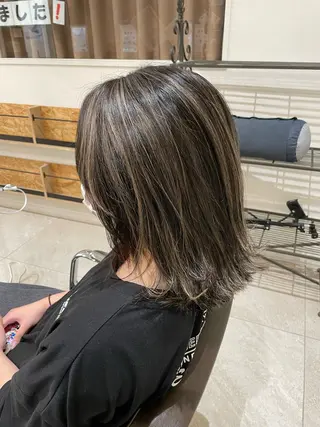 ミディアム カラー AGU hair vigor 三条店所属・AGU 三条店 林　雄のヘアスタイル