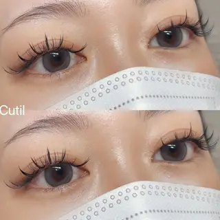 マツエク・マツパ Cutil . eyelash 🍊のマツエク・マツパデザイン